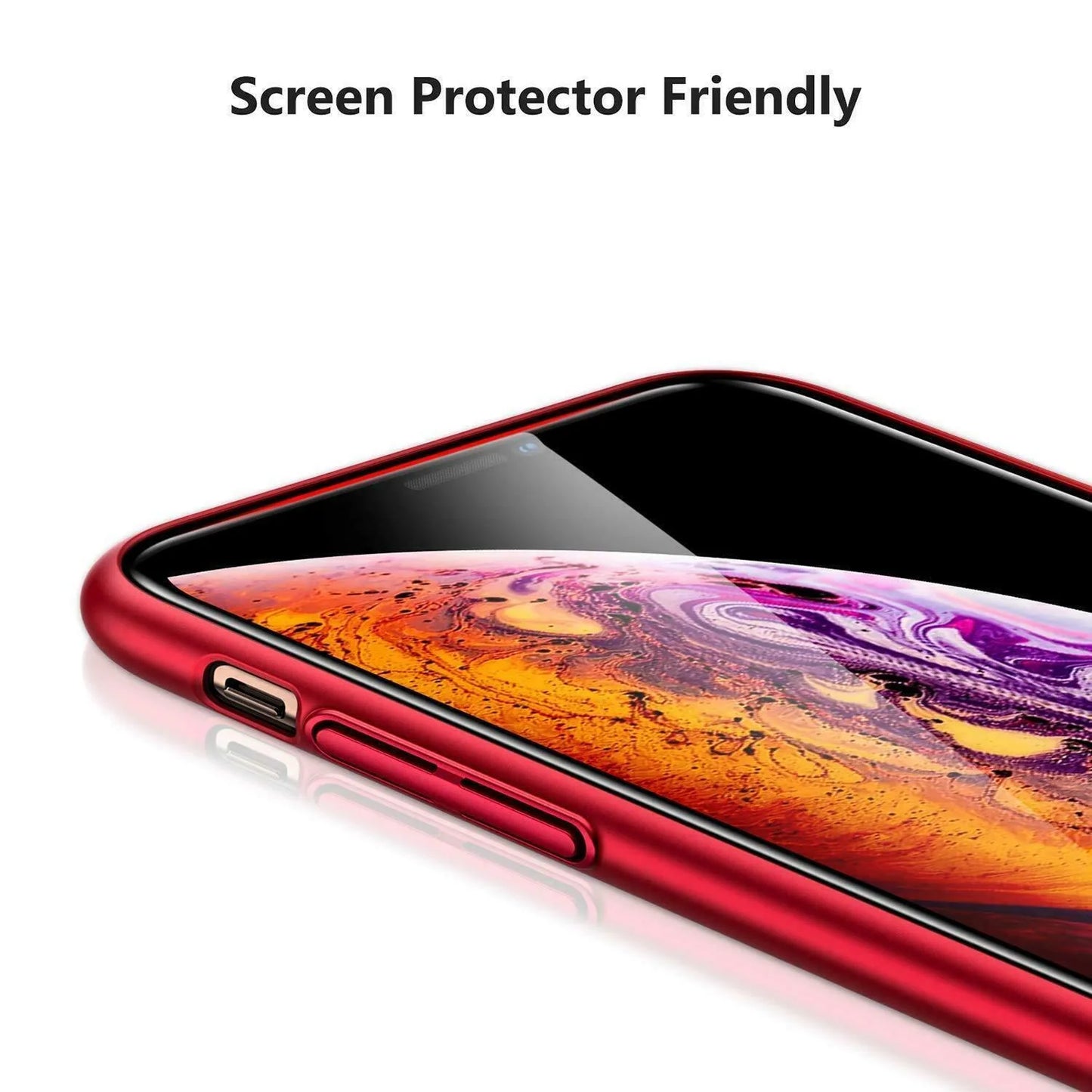 For Iphone 7 8 11 12 13 14 plus XR XS Case Shockproof Ultra Thin Slim Hard Cover